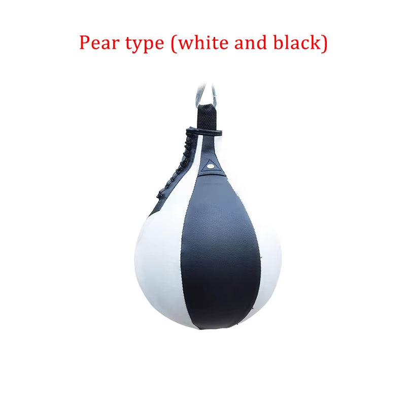 Quality PU Punching Ball Pear Boxing Bag Training Reaction Speed Speed Balls Fitness Training Hanging Boxing Speed Ball