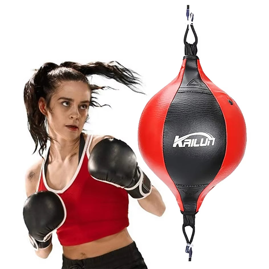 Quality PU Punching Ball Pear Boxing Bag Training Reaction Speed Speed Balls Fitness Training Hanging Boxing Speed Ball